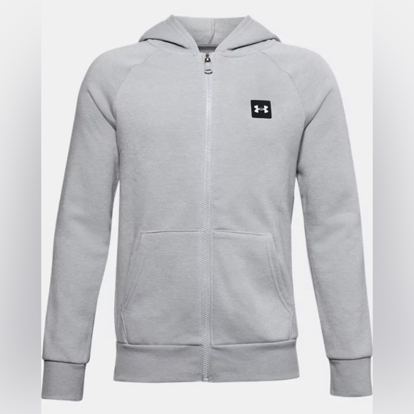 Under Armour | Jackets u0026 Coats | Under Armour Boys Rival Fleece Full Zip  Hoodie | Poshmark